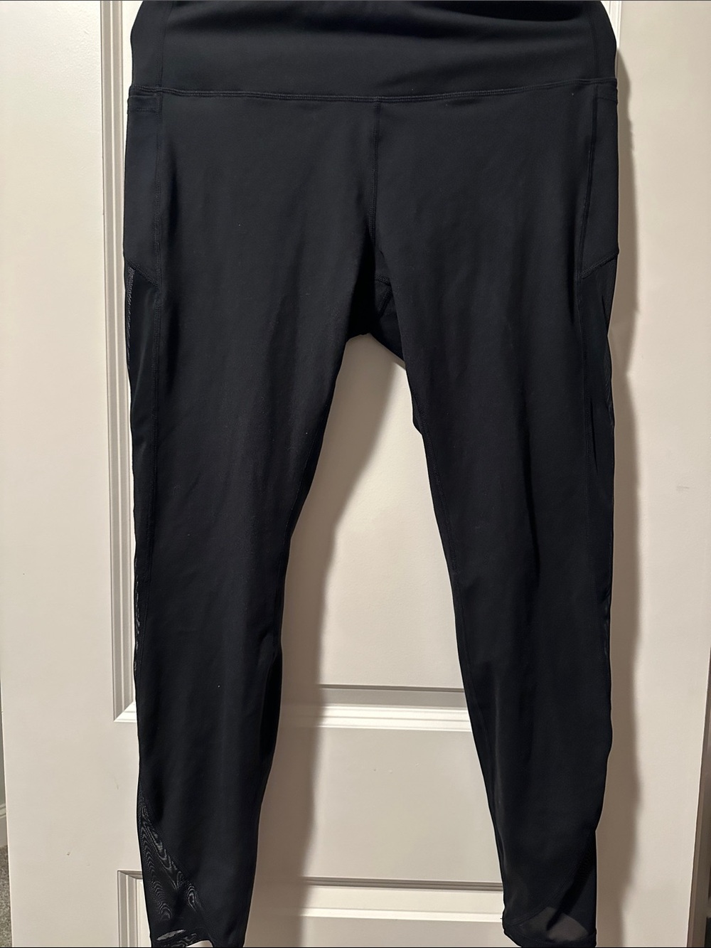 Black Performance Leggings - Slim Fit